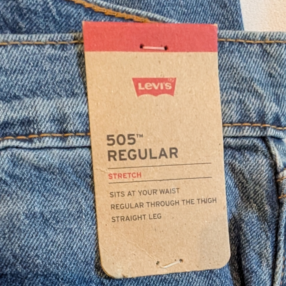 Levi's 505's 38 X 34 New With Tags - Picture 9 of 9